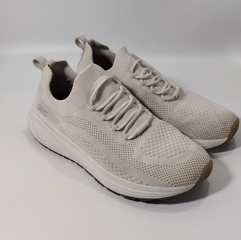 Skechers Women's Bobs SParrow  2.0-Allegiance Crew, Beige Style# 117027, Size 8